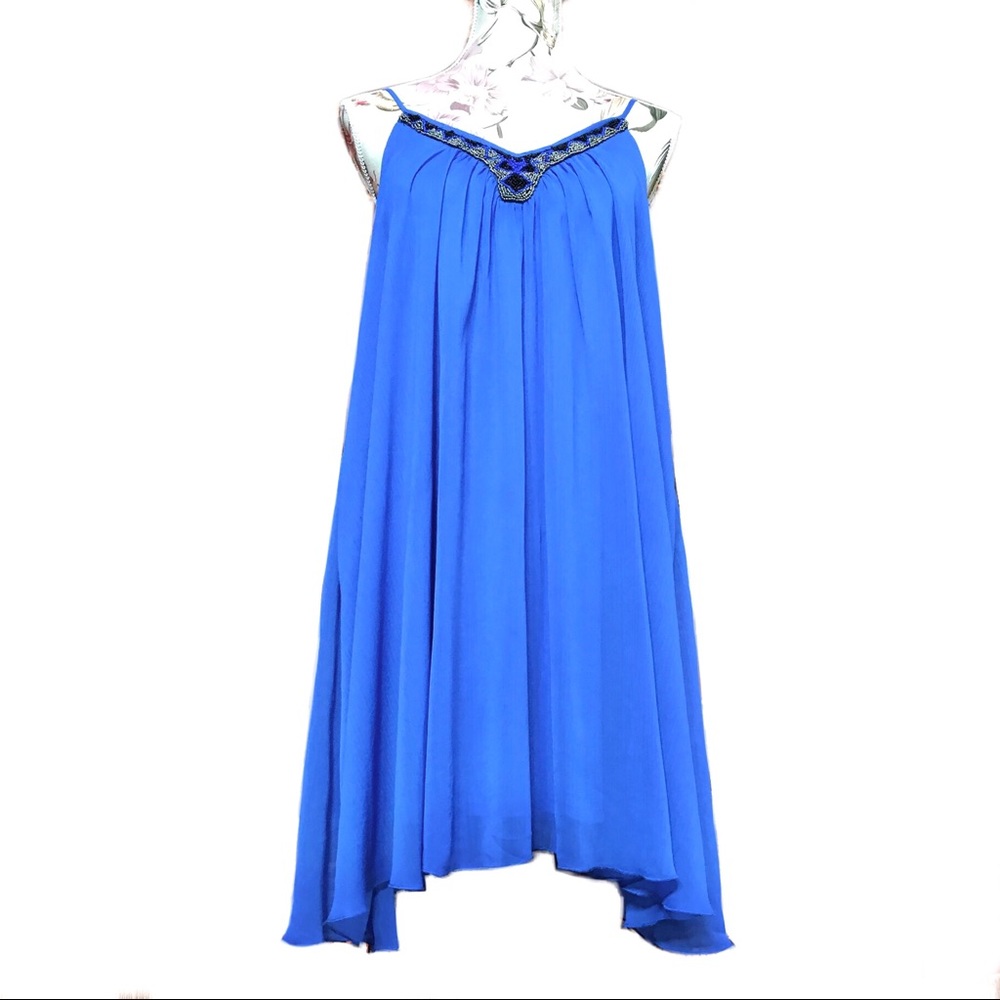 Express Chiffon Trapeze Dress
